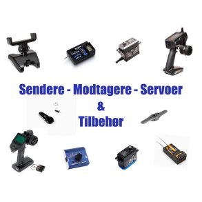 Sendere, Modtagere, Servoer