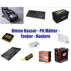 Dimse Kasser, Pit Måtter, Tasker, Haulere