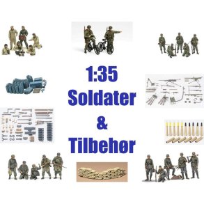 1/35 - Soldater Og Tilbehør