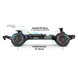 Ford Raptor R 4x4 Ultimate VXL-4S - Clipless - TQi - Uden Batteri Og Lader - RTR