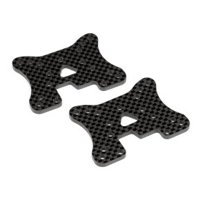 Shock Towers - Woven Graphite - 3mm - WR8