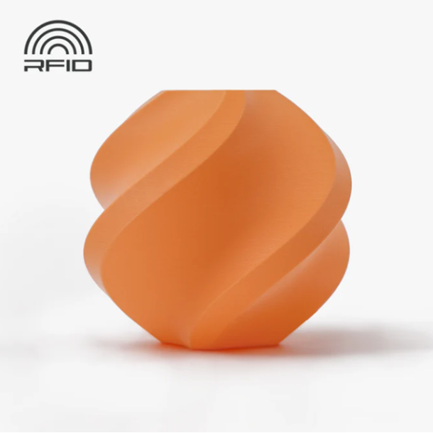 Matte Mandarin Orange - PLA - 1kg. - På Spole