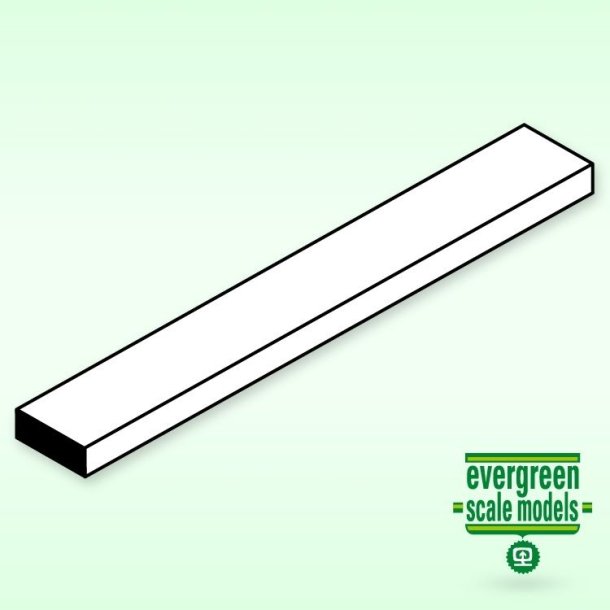 Styren Strip - 0.25x1x350mm