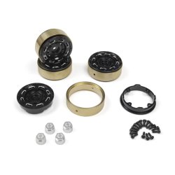 1.3" - CC-8 - Alu. Beadlock F�lge Med Messing Ringe - Venture18 CC