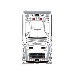 Klar Karosse - 1966 Ford Mustang GT - 200mm