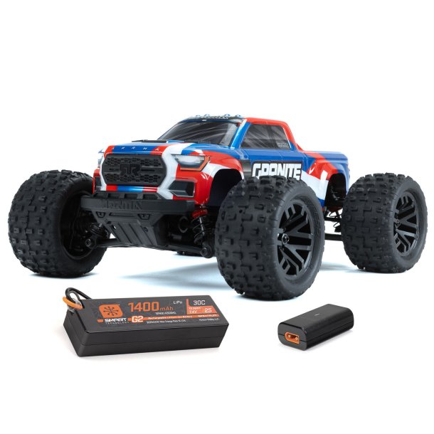 GRANITE GROM MEGA - 4X4 - RTR - Inkl. Batteri Og Lader