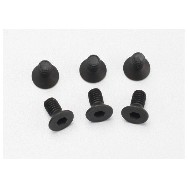 Unbraco Skruer - M3x6 - Unders�nket