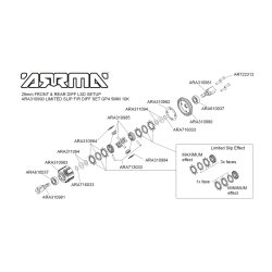 Shims St - 29mm Diff./EXB