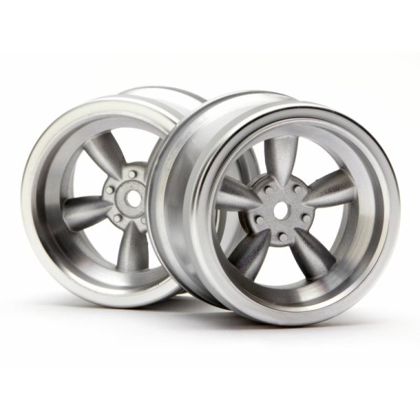 Vintage 5 Spoke - 31mm - Matte Chrome - 6mm OFFSET