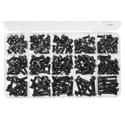 M4 Unbraco Skrue Sortiment - Knaphoved