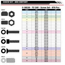 Universalt Skruesortiment