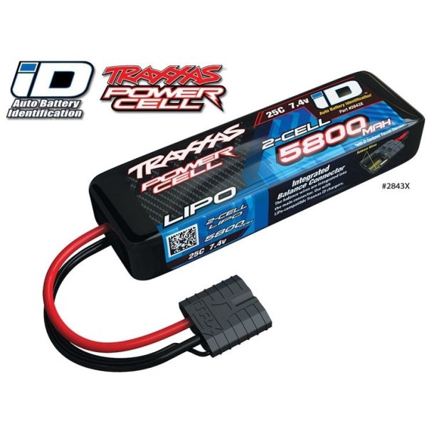 7,4V - 5800Mah - 25C - ID