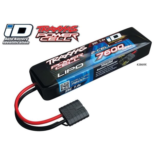 7,4V - 7600Mah - 25C - ID