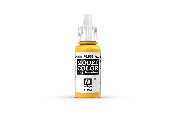 Flat Yellow Mat - Model Color - Hobbykarl.dk