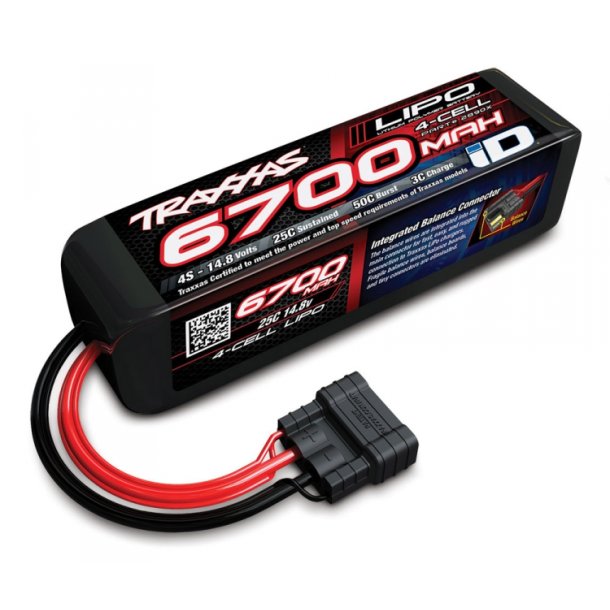 14,8V - 6700Mah - 25C - ID