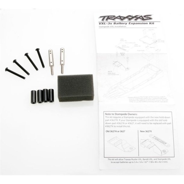 Batteri Forhjer St - Traxxas 2WD