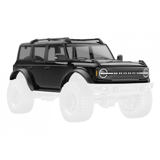 Ford Bronco - Komplet Og Samlet - Sort - TRX-4M