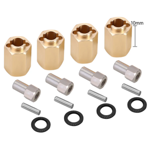 Messing Hex Adaptere - 10mm - TRX-4M