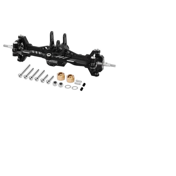 Alu. Foraksel - Komplet - +4mm - TRX-4M