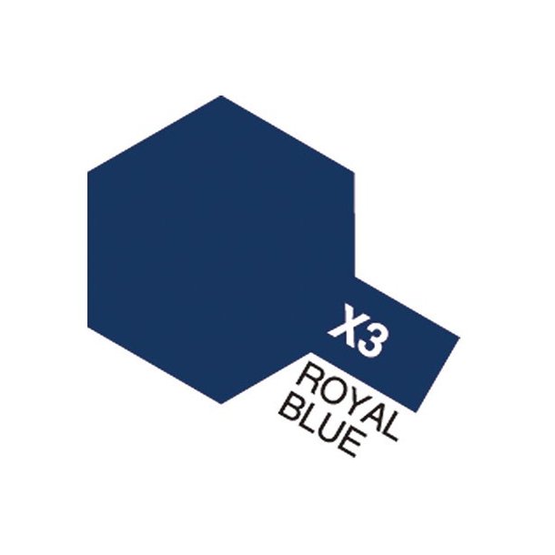 X-3 Acrylic - Royal Blue