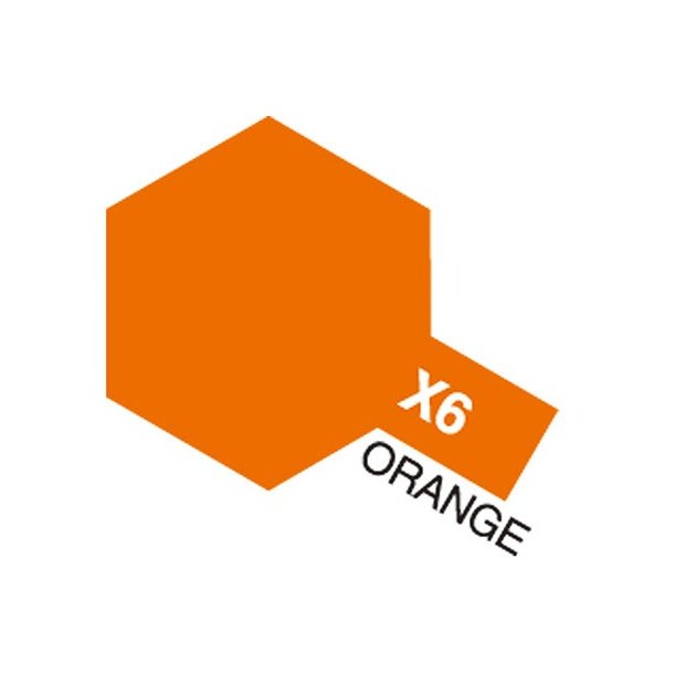 X-6 Acrylic - Orange