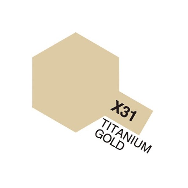 X-31 Acrylic - Titanium Gold