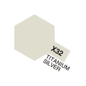 X-32 Acrylic - Titanium Silver
