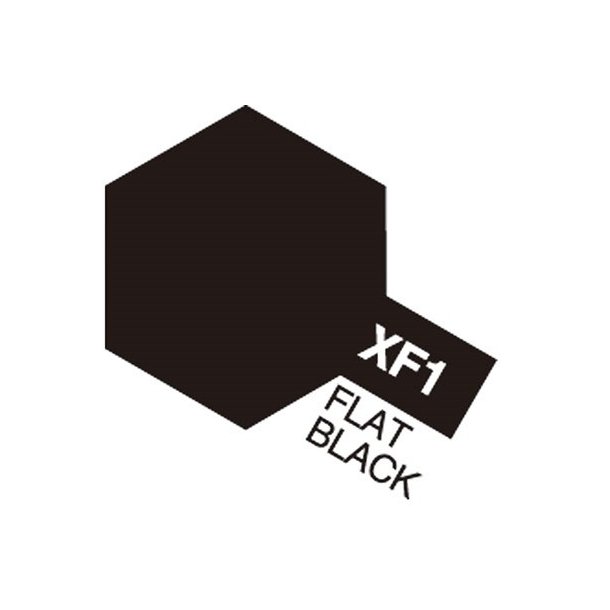 XF-1 Acrylic - Flat Black