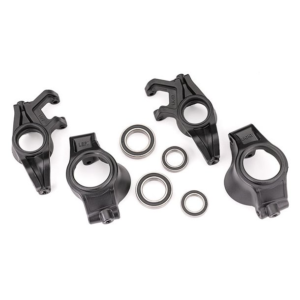 Steering + Caster Blocks - Inkl. Lejer - X-Maxx/XRT