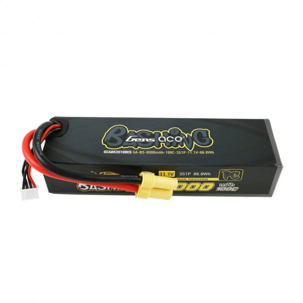 11,1V - 8000Mah - 100C - Bashing Series