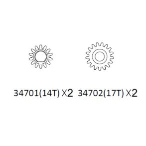 Portal Gear Sæt - EMO Med Portalaksler