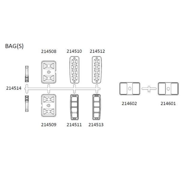 Lygte Parabol Sæt - EMO AT-4
