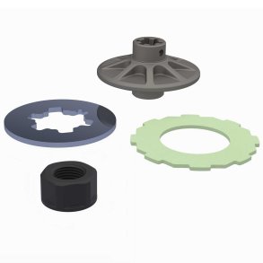 High Torque Slipper Hub And Plate S�t - Fury/Gorgon/Quake/Vorteks 2WD MEGA/223S