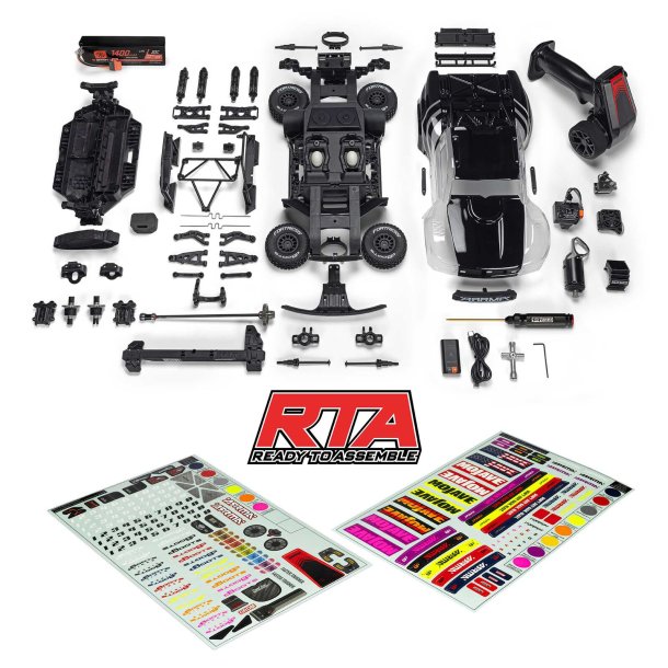 MOJAVE GROM - 4X4 - KIT - Inkl. Elektronik, Batteri Og Lader