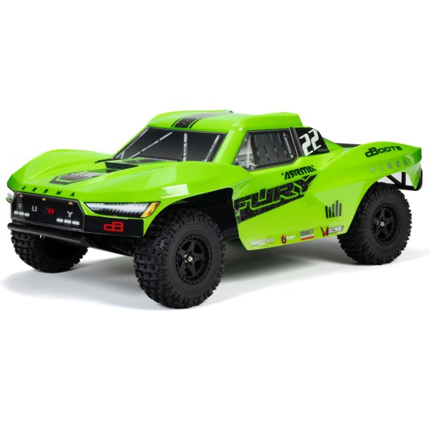 FURY 2WD - Grn - RTR - Uden Batteri Og Lader