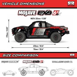 Mojave 6S BLX EXB - 1/7 - Desert Truck - RTR