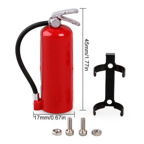 1/10 - Brandslukker inkl. Holder - Rød