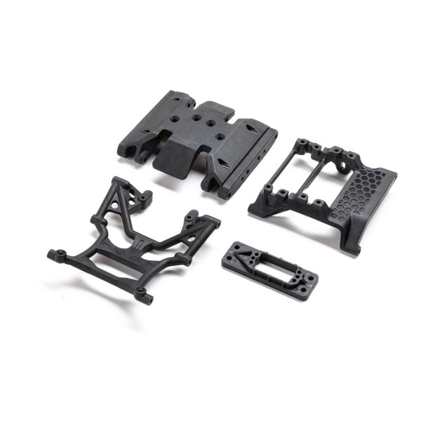 Servo Mount, Skid, Cross Members - SCX10-III HP