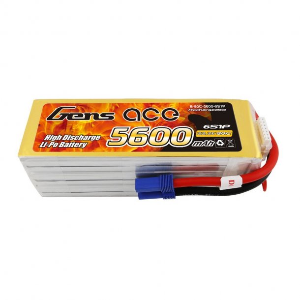 22,2V - 80C - 5600Mah