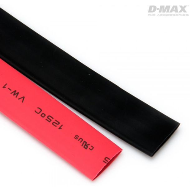 Krympeflex - R�d Og Sort - 9mm