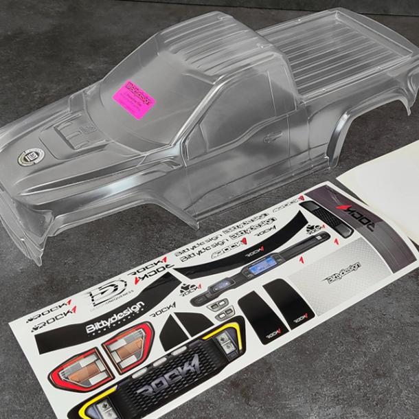 ROCK1 - Klar Karosse - 313mm