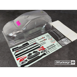 SKODA Fabia RS Rally2 - 1/10 FWD - Hard 1,2mm