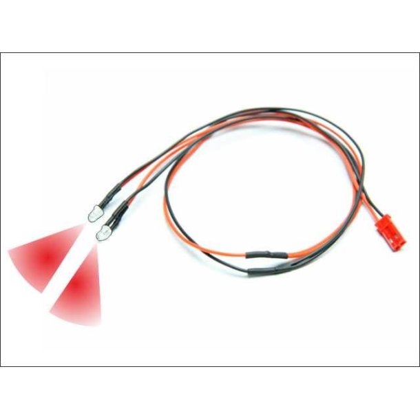 LED Streng - Rd - 3mm - 5-10V