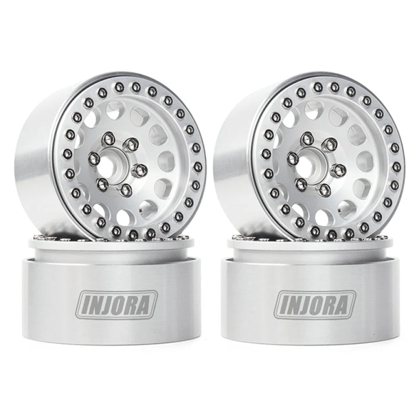 1,9" - Alu. Beadlockf�lge - S�lv/S�lv