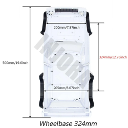 Jeep Cherokee - 324mm - Hard Body