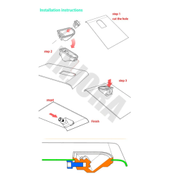 3D Tank Dksel - TRX-4 D110