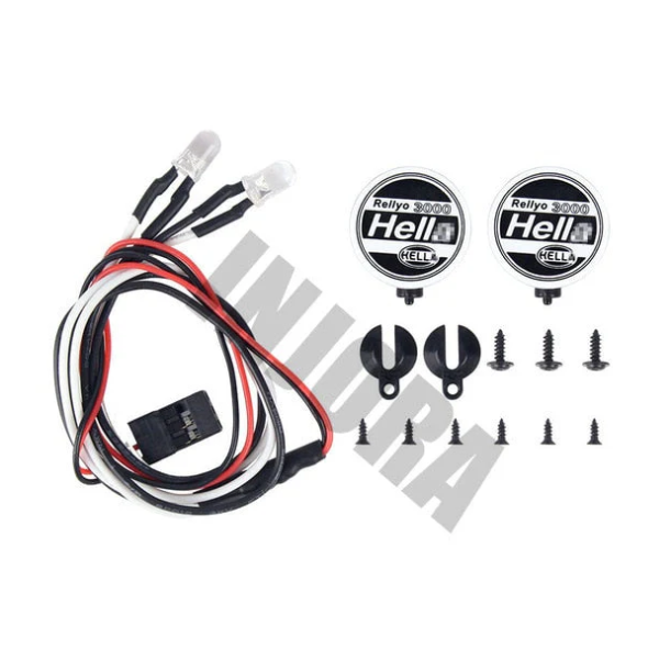 Hella - Rally 3000 - inkl. LED�er
