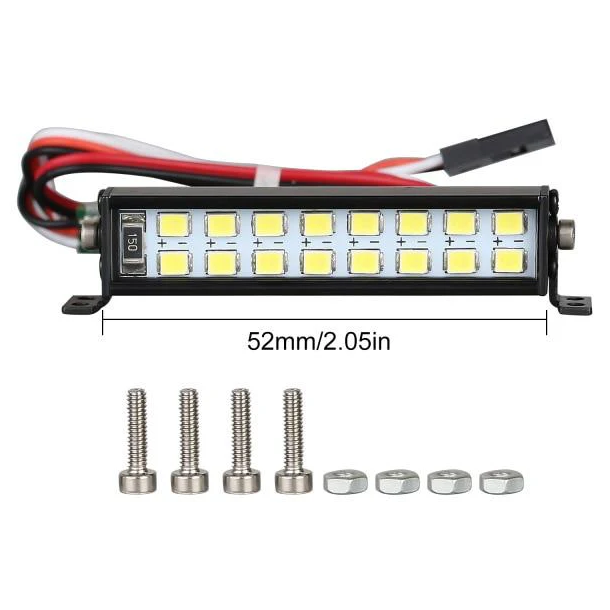 52mm LED Bar Med On/Off Modul