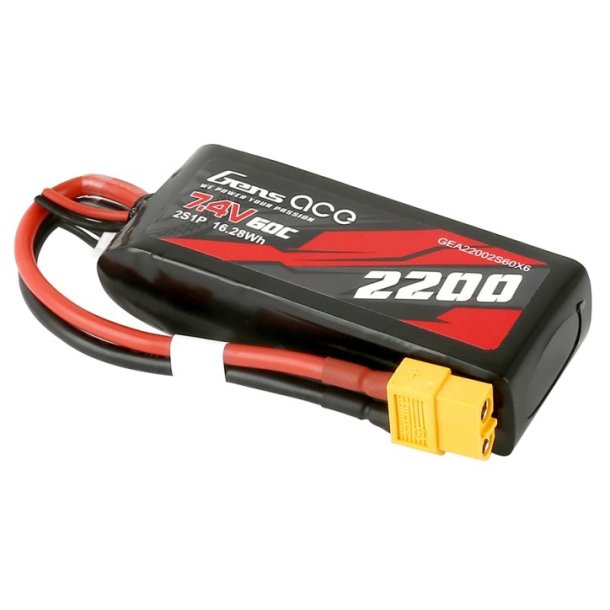 7,4V - 2200Mah - 60C