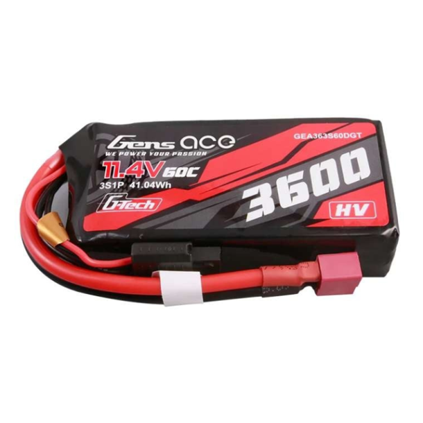 11,4V - 3600Mah - 60C - HV